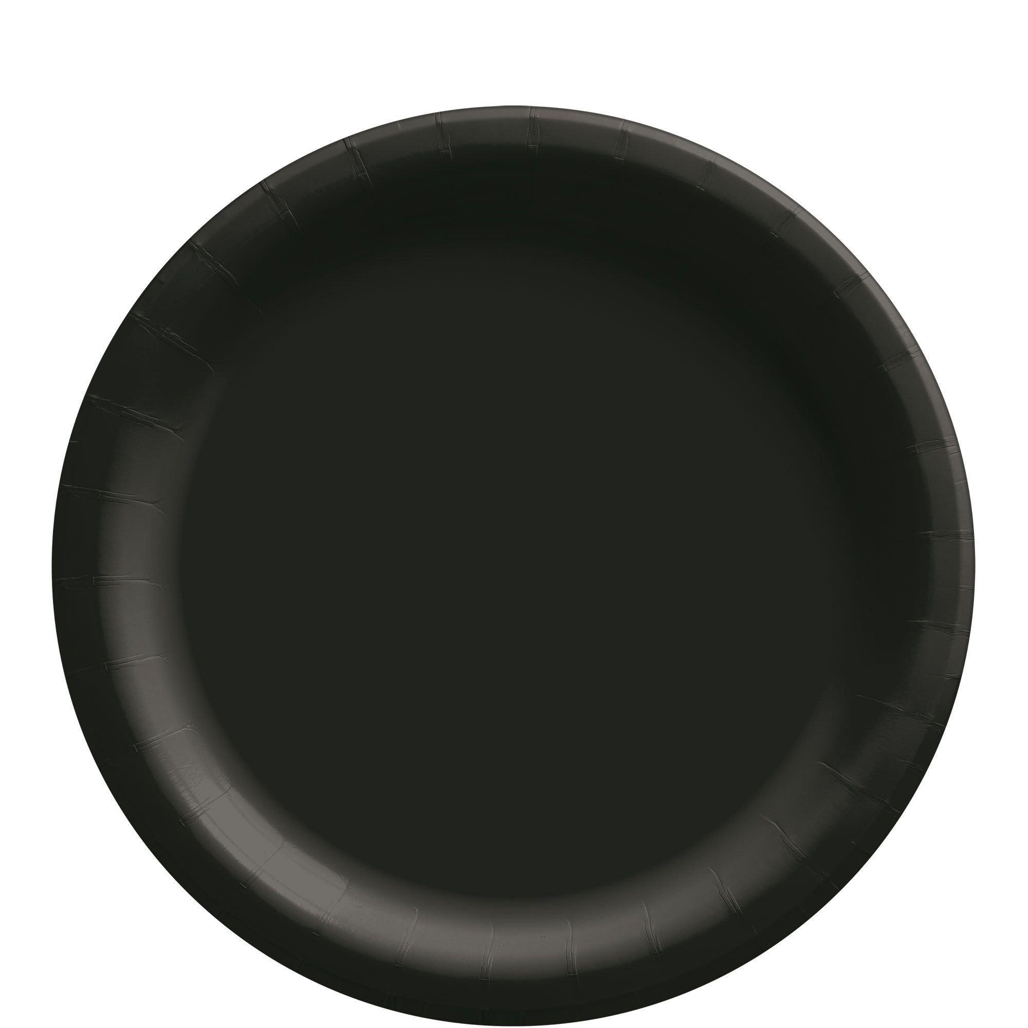 Black Paper Tableware Kit for 50 Guests Party City